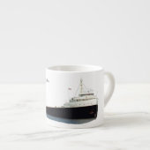 Oakglen (vieux) découpe expresso mug (Devant droit)