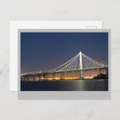 Oakland Bay Bridge Briefkaart (Voorkant / Achterkant)