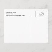 Oakland Bay Bridge San Francisco Briefkaart (Achterkant)