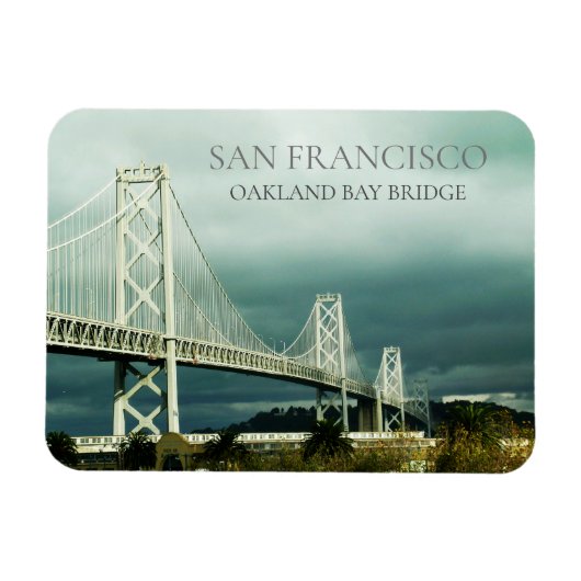 Oakland Bay Bridge San Francisco Magneet (Horizontaal)