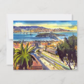 OAKLAND BAY SAN FRANCISCO SKYLINE PARTY INVITATION KAART (Voorkant)