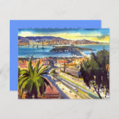 OAKLAND BAY SAN FRANCISCO SKYLINE PARTY INVITATION KAART (Voorkant / Achterkant)