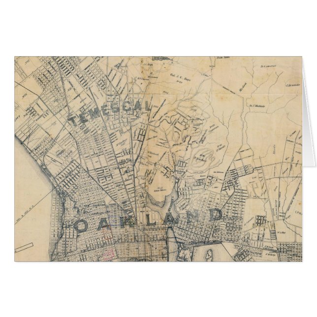 Oakland, Berkeley, Alameda (Devant horizontal)