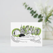 Oakland Briefkaart (Staand voorkant)