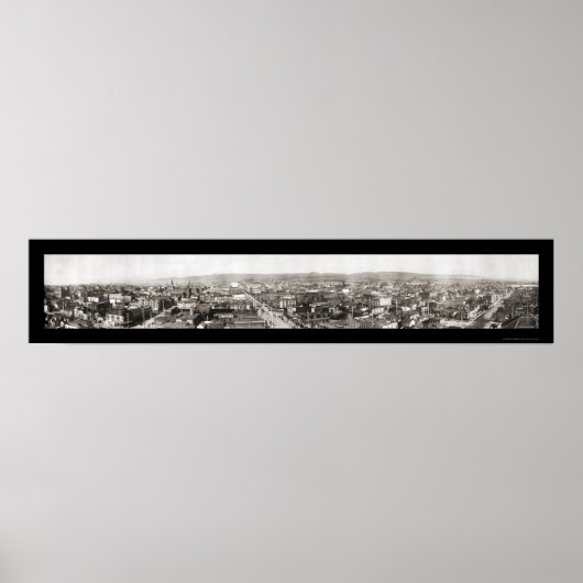 Oakland, CA Foto 1908 Poster (Voorkant)