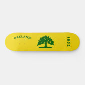 Oakland, CA Skateboard (Horizontaal)