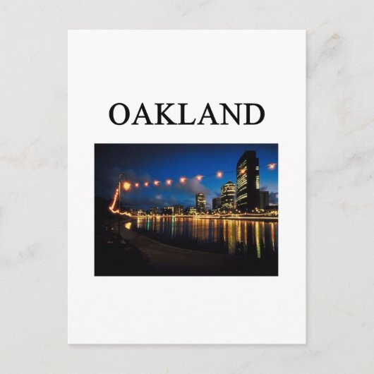OAKLAND california Briefkaart (Voorkant)