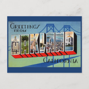 Oakland California Greeting Briefkaart