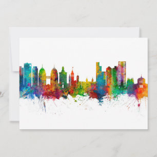 Oakland California Skyline Kaart