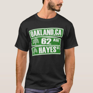 Oakland, Californië (62e Ave, Hayes St) T-shirt