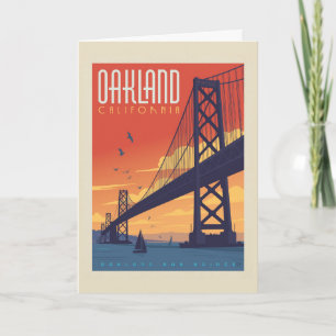 Oakland, Californië Kaart