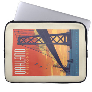 Oakland, Californië Laptop Sleeve