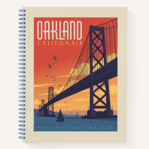Oakland, Californië Notitieboek