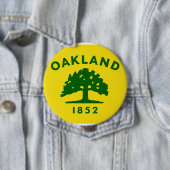 Oakland, Californië Ronde Button 4,0 Cm (In situ)