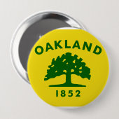 Oakland, Californië Ronde Button 4,0 Cm (Voorkant /achterkant)