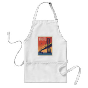 Oakland, Californië Standaard Schort