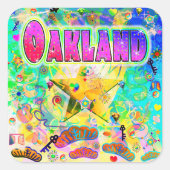 Oakland Epoch Hour Sticker (Voorkant)