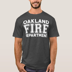 Oakland Fire Department California Firefighters T-shirt