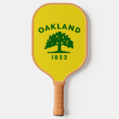 Oakland Flag, Californië Pickleball Paddle (Achterkant)