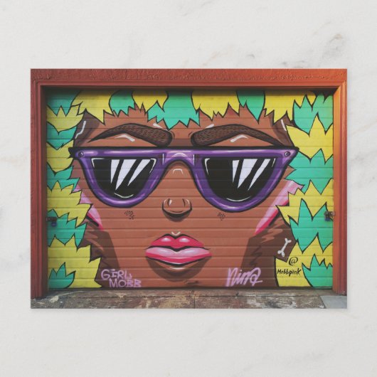 Oakland: Girl Mob Briefkaart (Voorkant)