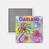 Oakland Happy and Hope Magnet (Recto/Verso)