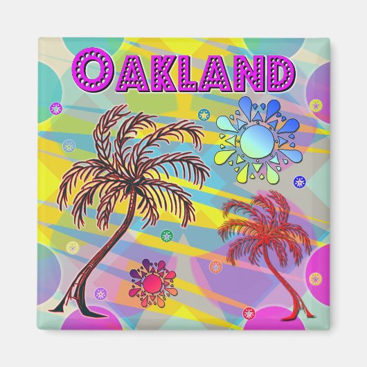 Oakland Happy et Hope Magnet (Devant)