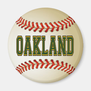 OAKLAND HONKBAL MAGNEET