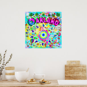Oakland Mystic Dans Poster