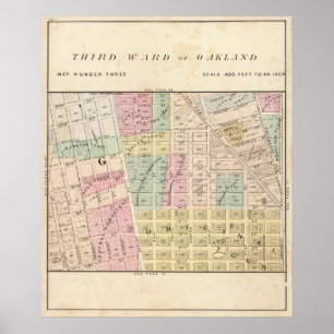 Oakland, nabijheid 3 poster