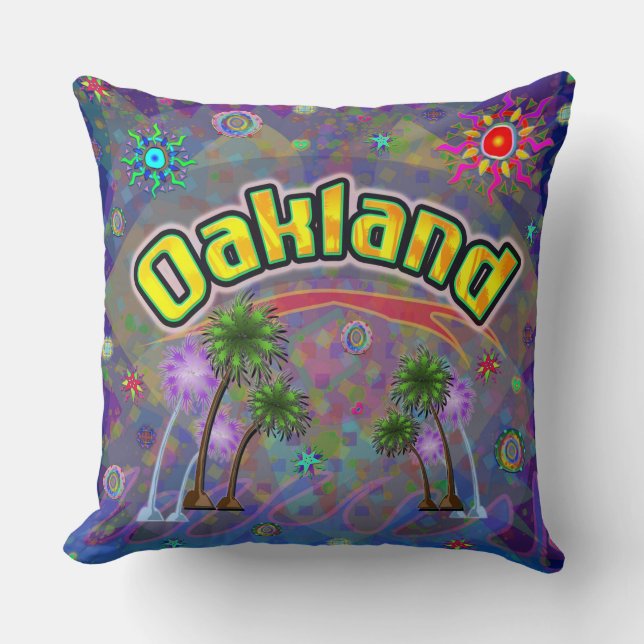 Oakland Noble Voyage Coussin (Recto)