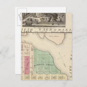 Oakland, omgeving 4 briefkaart (Voorkant / Achterkant)