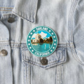 Oakland Ronde Button 7,6 Cm (In situ)