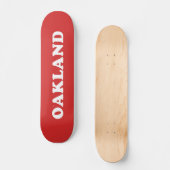 Oakland Skateboard (Voorkant)