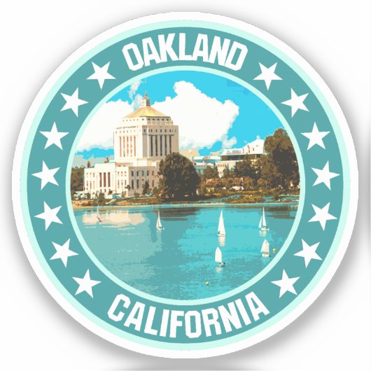 Oakland Sticker (Voorkant)