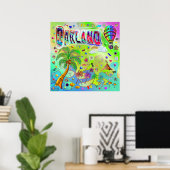 Oakland Timeless Melody Poster (Bureau à domicile)