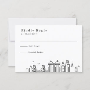 Oakland Wedding   Stijlvolle Skyline RSVP