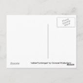"oakleaf hydrangea" door Coressel Productions Briefkaart (Achterkant)