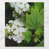 Oakleaf Hydrangea Wijn Etiket (Enkel label)