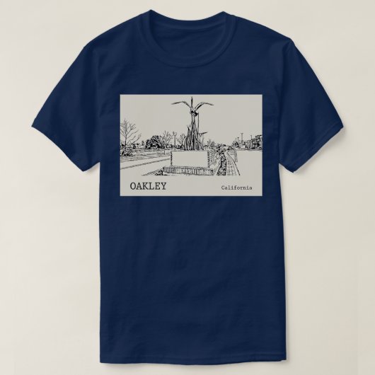 Oakley California TShirt 1 (Design devant)