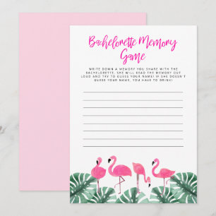 OAKLEY Flamingo Tropisch Bruidsfeest Geheugenspel Kaart