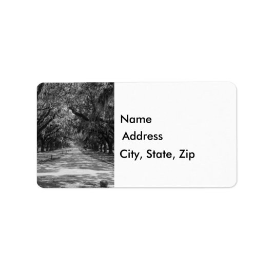 Oaks Grayscale Etiket (Voorkant)