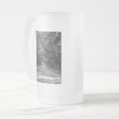 Oaks Grayscale Matglas Bierpul (Voorkant links)
