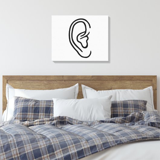 Oar Canvas Afdruk (Insitu (Slaapkamer))