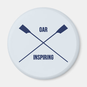 Oar inspirerende pun en kruisingen magneet