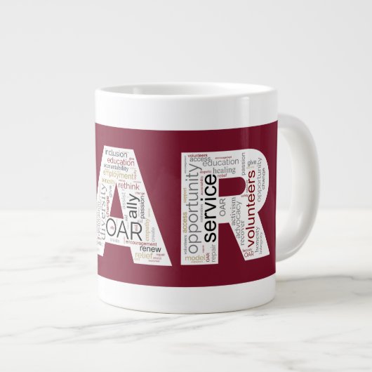 OAR Jumbo Mug (Devant droit)