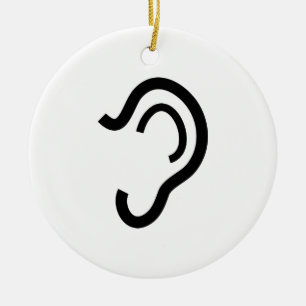 Oar Keramisch Ornament