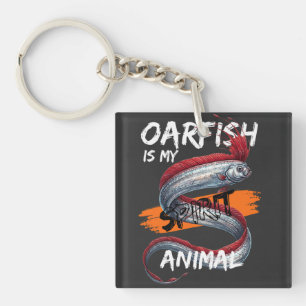 Oarfish is Mijn Geestdier - Diepzee Mariene Sleutelhanger