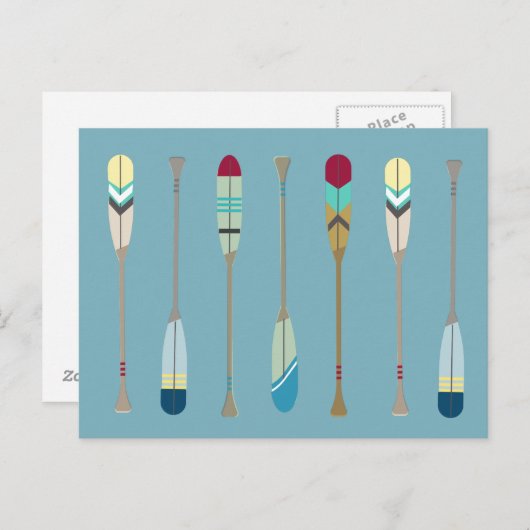  Oars Briefkaart (Voorkant / Achterkant)