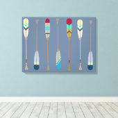 Oars Canvas Afdruk (Insitu (Houten vloer))