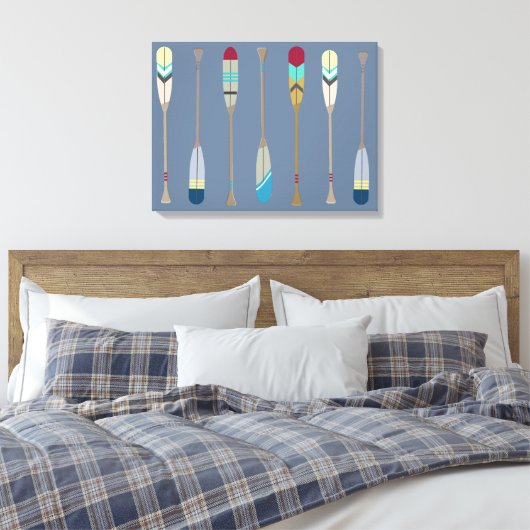 Oars Canvas Afdruk (Insitu (Slaapkamer))